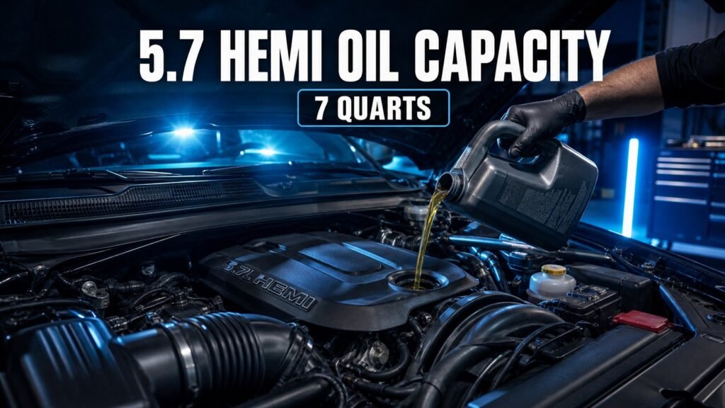 5.7 HEMI Oil Capacity