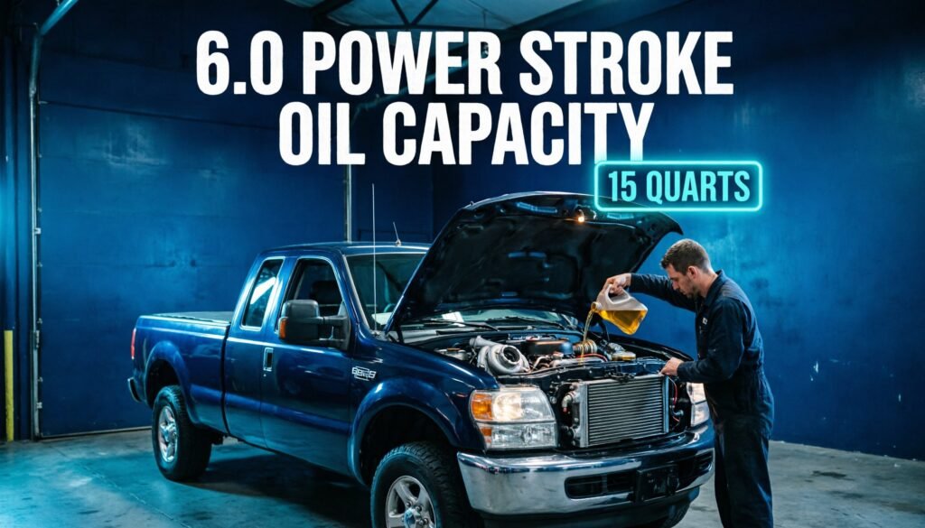 6.0 Power Stroke Oil Capacity