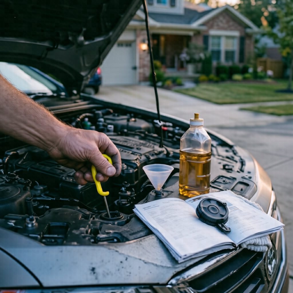 How to Check Your Oil
